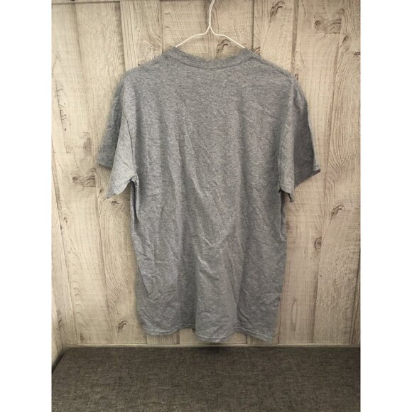 Gildan Gray Adult Medium T Shirt Keep Calm And Drama On Theatre Stage Casual - Picture 3 of 8